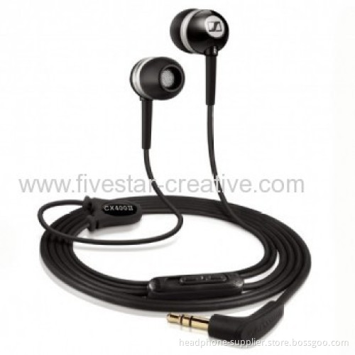 Sennheiser Cx400-ii Precision Noise Isolating Ear-canal Phones With Integrated Volume Control-black